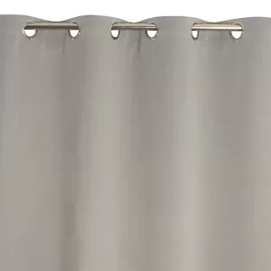 RIDEAU PRET A POSER-OCCULTANT-140X265CM-GRIS