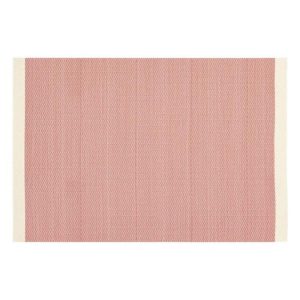 SET DE TABLE EN PVC-45X30CM-ELIO-ROSE BEIGE