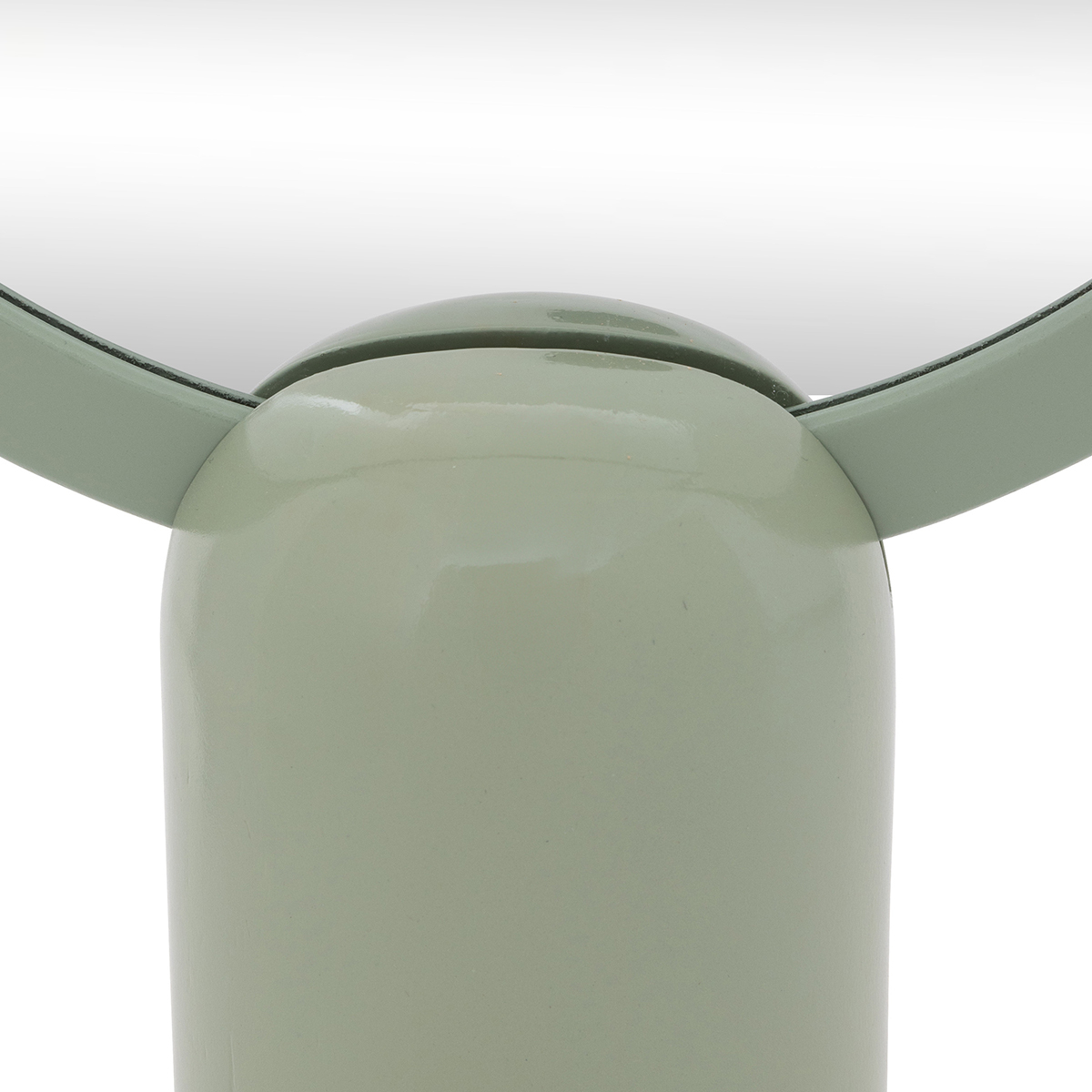Miroir a poser rond sur socle-29,5x40,5x9,7cm vick-vert – Image 4