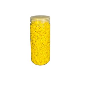 Pierre decorative-750g/0,9-1,2cm-jaune