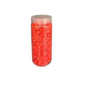 Pierre décorative-750G/0,9-1,2cm-rouge