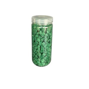 Pierre décorative -750G/0,9-1,2cm-vert fonce