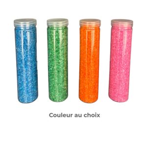 Sable décoratif-en verre-600g/0,4-0,6cm-ASST