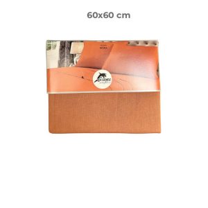 Taie d'oreiller-60x60cm-2pcs-100% coton 57 fils peche