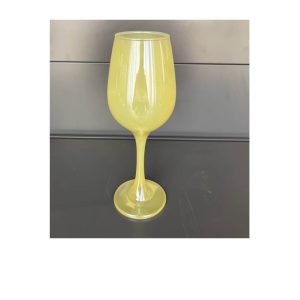Verre a vin-440ml-jaune uni