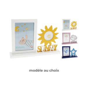 Cadre photo-25x18cm-pour enfant motif ASST
