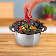 Panier vapeur Tefal Ingenio-noir-rouge