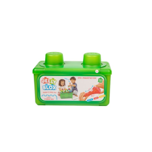 Bloc de construction-30pcs-jelly box 2en1 boite de rangement