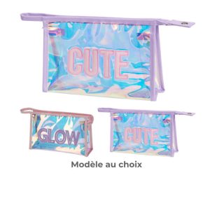 Trousse de maquillage brillant ASST
