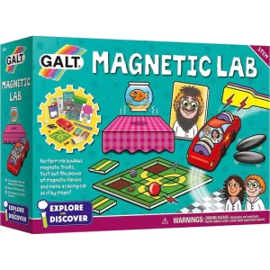 JEU D'EVEIL-MAGNETIC LAB EXPLORE ET DECOUVRE+6ANS