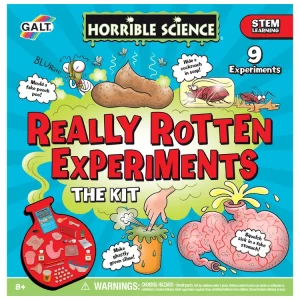 Jeu de science horrible science 9 expériences +8ans