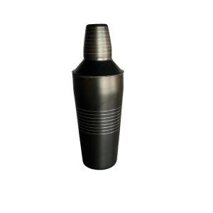 Shaker en inox-750ml-strie-noir