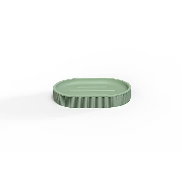 porte-savon-ovale-en-polyresine-vert-132-x-93-x-18-cm