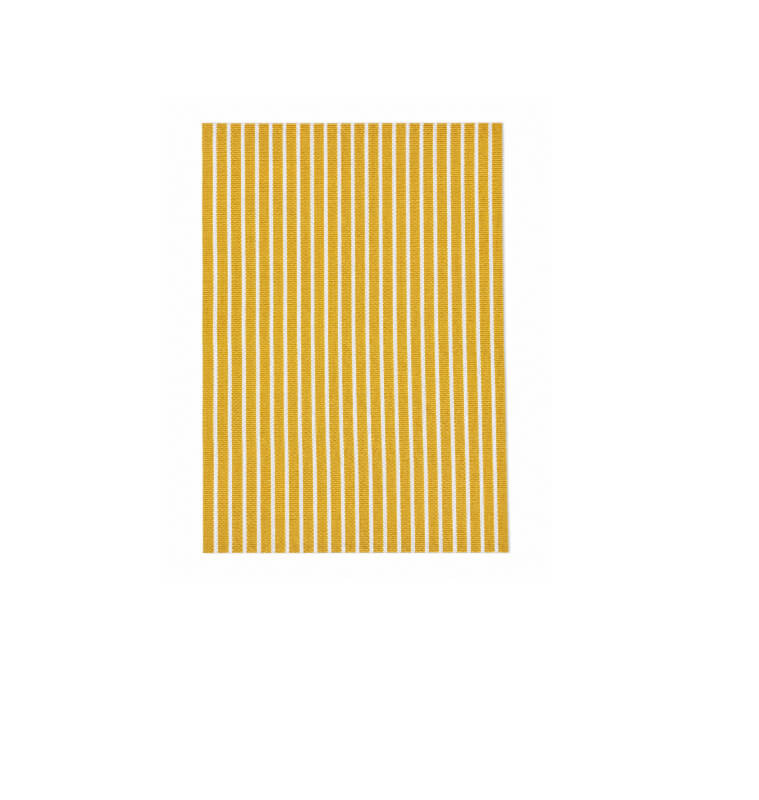 set-de-table-30-x-45-cm-jaune-a-lignes-blanches-en-pvc-et-polyester