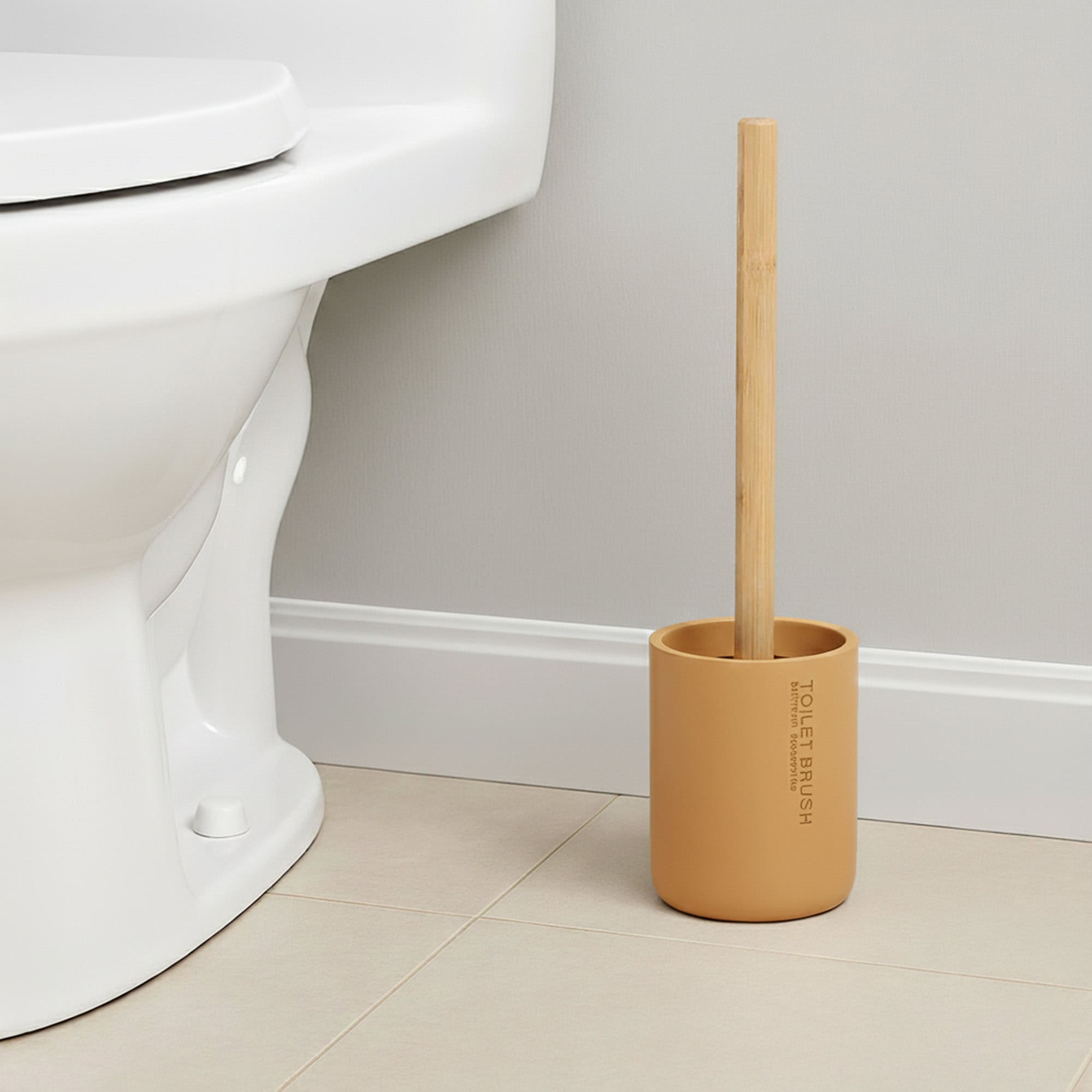 1-66101199-Toilet-brush-with-bamboo-handle-and-mustard-yellow-holder-1