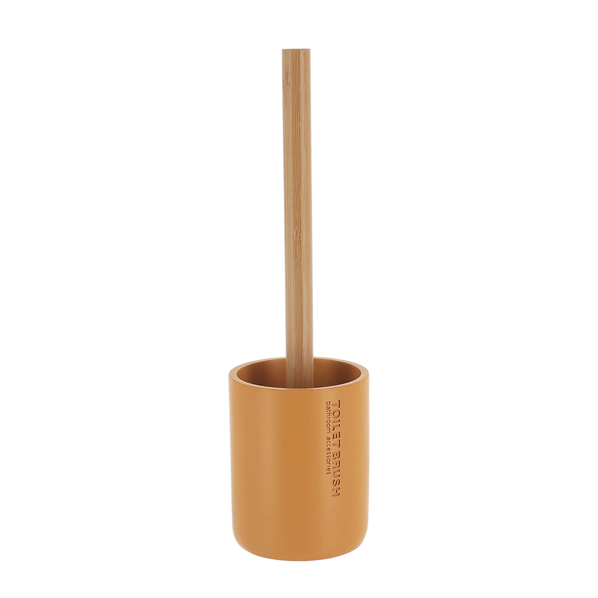 1-66101199-Toilet-brush-with-bamboo-handle-and-mustard-yellow-holder